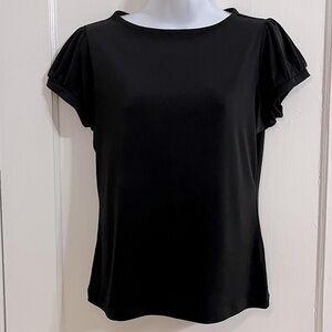Worthington Black Stretchy Top Size MP